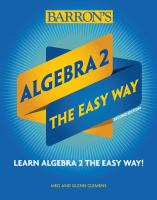 Algebra_2_the_easy_way